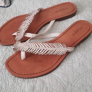 Coach sandals